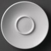 Olympia Whiteware Espresso Saucers 120mm (Pack of 12) (Y112)