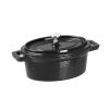 Cast Iron Oval Mini Pot (Y264)