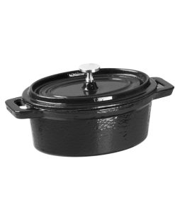 Cast Iron Oval Mini Pot (Y264)