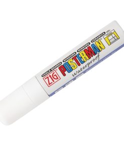 Securit Posterman 15mm All Weather Chalk Marker White (Y976)