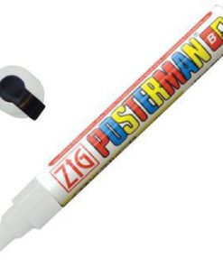 Securit White Chalk Marker 6mm Tip (Y985)