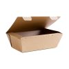 Vegware Compostable Microflute Takeaway Box 8x5" (Pack 300)