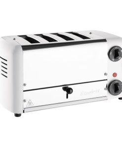 Rowlett Esprit 4 Slot Toaster White w/ elements & sandwich cage