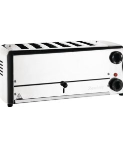 Rowlett Esprit 6 Slot Toaster Chrome w/ elements & sandwich cage