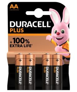DuracellPlus AA Batteries (Pack of 4)