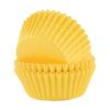 PME Block Colour Cupcake Cases Yellow, Pack of 60