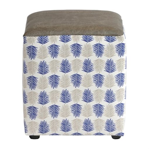 Alfresco Cube Ash Stool Marine (Pack of 2)