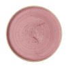 Churchill Stonecast Walled Plates Pink 220mm (Pack of 6)