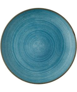 Churchill Stonecast Raw Evolve Coupe Plates Teal 260mm (Pack of 12)