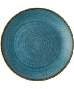 Churchill Stonecast Raw Evolve Coupe Plates Teal 165mm (Pack of 12)