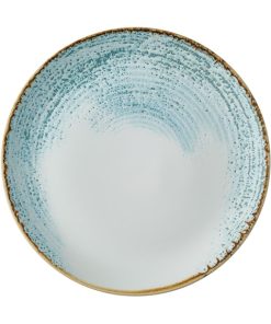Churchill Homespun Accents Aquamarine Evolve Coupe Plates 285mm (Pack of 12)