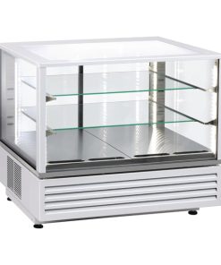 Roller Grill Countertop Chocolate Display Fridge White 800mm CDC800 W