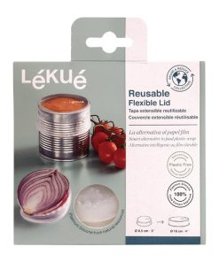 Lekue Reusable Flexible Lid Set of 2 85mm