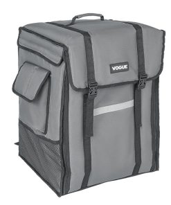 Vogue Insulated Delivery Back Pack Grey 550x400x400mm