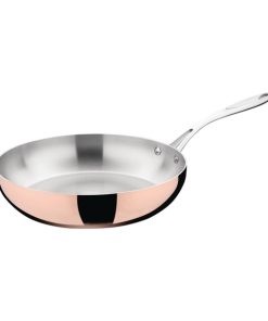 Vogue Induction Tri-Wall Copper Fry Pan - 280x60mm