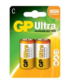 GP Ultra Battery Alkaline C (Pack of 2)