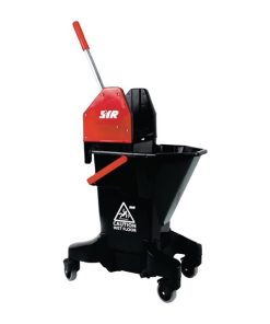 SYR Long Tall Sally Recycled Plastic Mop Bucket and Wringer 16Ltr Red