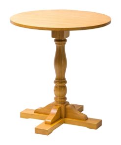 Oxford Soft Oak Pedestal Round Table 700mm