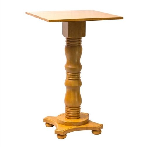 Islington Poseur Square Table Soft Oak 700x700mm