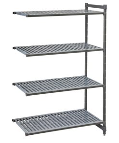 Cambro Camshelving Basics Plus Starter Unit 4 Tier With Vented Shelves 1830H x 765W x 540D mm