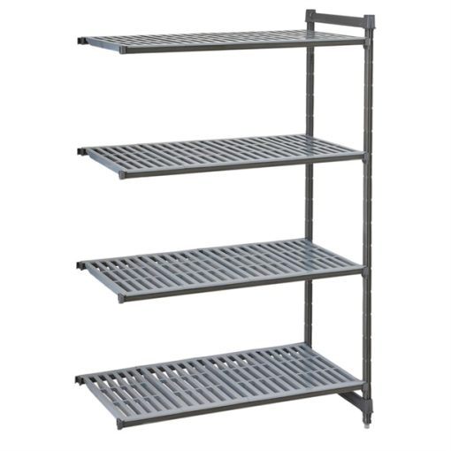 Cambro Camshelving Basics Plus Starter Unit 4 Tier With Vented Shelves 1630H x 915W x 610D mm