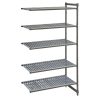 Cambro Camshelving Basics Plus Starter Unit 5 Tier With Vented Shelves 2140H x 915W x 460D mm