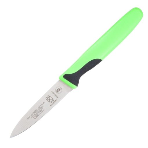 Mercer Culinary Millennia Slim Paring Knife Green 7.6cm