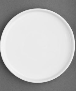 Olympia Whiteware Flat Round Plates 210mm (Pack of 6)