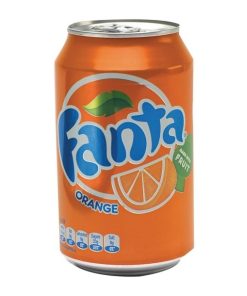 Fanta Orange Cans 330ml (Pack of 24)