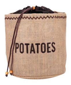 Natural Elements Hessian Potato Preserving Bag 25 x 25 x 24cm