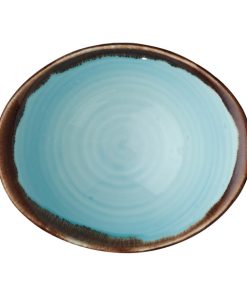 Dudson Harvest Deep Bowls Turquoise 174mm (Pack of 6)