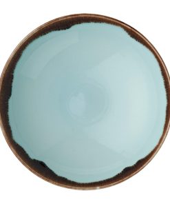Dudson Harvest Coupe Bowls Turquoise 182mm (Pack of 12)