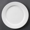 Olympia Whiteware Wide Rimmed Plates 280mm Pack of 6 (CB482)