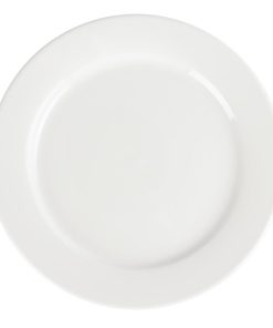 Olympia Whiteware Wide Rimmed Plates 280mm Pack of 6 (CB482)