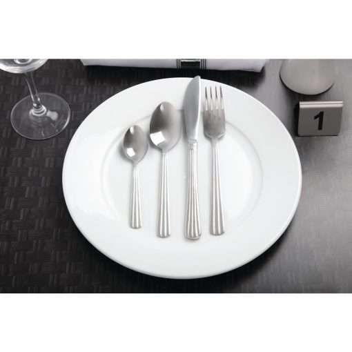 Olympia Whiteware Wide Rimmed Plates 280mm Pack of 6 (CB482)