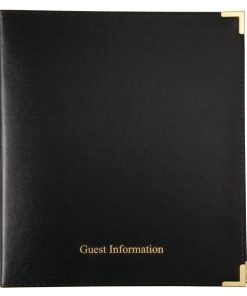 Black Guest Information Folder (CB586)