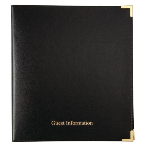 Black Guest Information Folder (CB586)