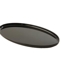 Small Black Oval Tray (CD166)