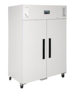 Polar G-Series Upright Double Door Freezer 1200Ltr White (CD616)