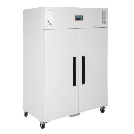 Polar G-Series Upright Double Door Freezer 1200Ltr White (CD616)