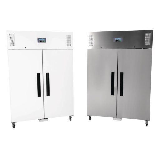 Polar G-Series Upright Double Door Freezer 1200Ltr White (CD616)