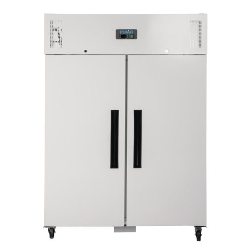 Polar G-Series Upright Double Door Freezer 1200Ltr White (CD616)