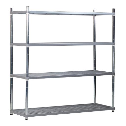 Craven 4 Tier Nylon Coated Wire Shelving 1700x875x391mm (CE110)