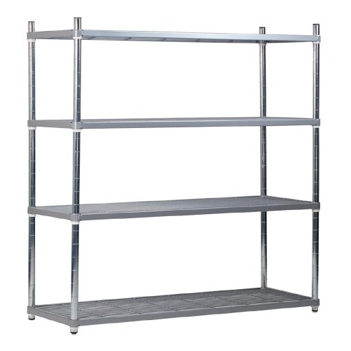 Craven 4 Tier Nylon Coated Wire Shelving 1700x875x491mm (CE111)