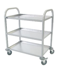 Craven Enamelled 3 Tier Clearing Trolley (CE981)