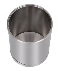 Bolero Stainless Steel Waste Paper Bin (CF130)