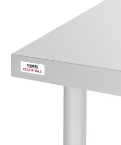 Nisbets Essentials Self Assembly Stainless Steel Table 800 x 600mm (CH059)