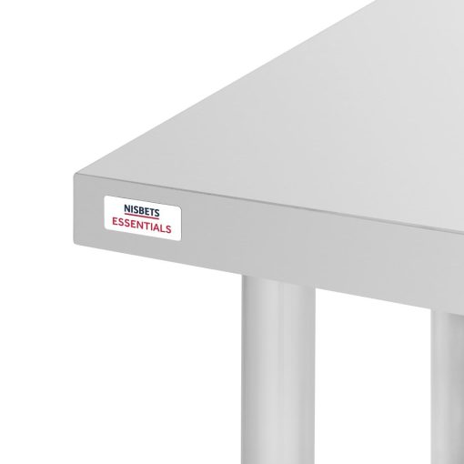 Nisbets Essentials Self Assembly Stainless Steel Table 800 x 600mm (CH059)