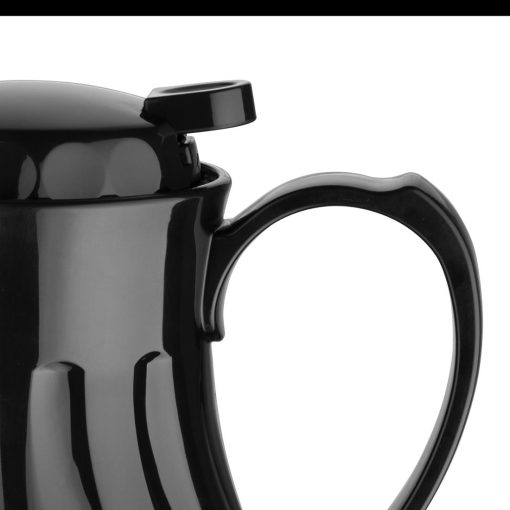 Olympia Insulated Swirl Jug Black 0-5Ltr (CH116)