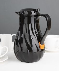 Olympia Insulated Swirl Jug Black 1-2Ltr (CH117)